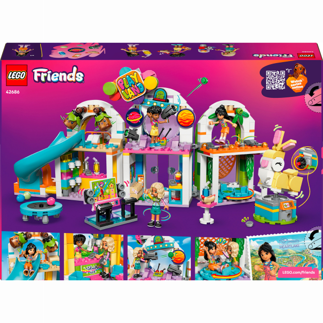 Конструктори LEGO - Конструктор LEGO Friends Веселий критий ігровий майданчик (42686)#3