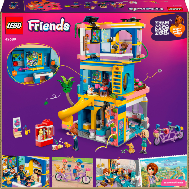 Конструкторы LEGO - Конструктор LEGO Friends Клубный дом друзей HLC (42689)#3