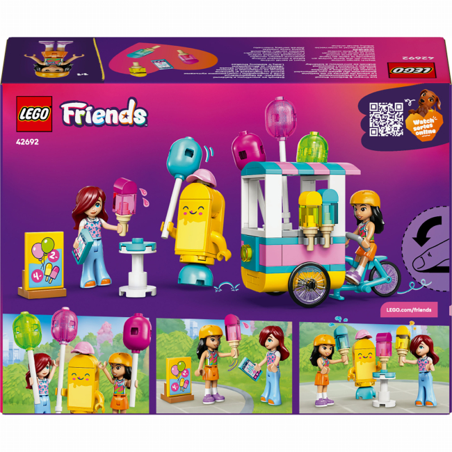 Конструкторы LEGO - Конструктор LEGO Friends Ятка с мороженым и воздушными шариками (42692)#3