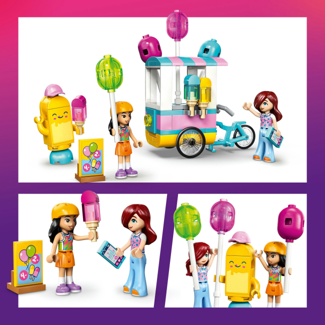 Конструкторы LEGO - Конструктор LEGO Friends Ятка с мороженым и воздушными шариками (42692)#6