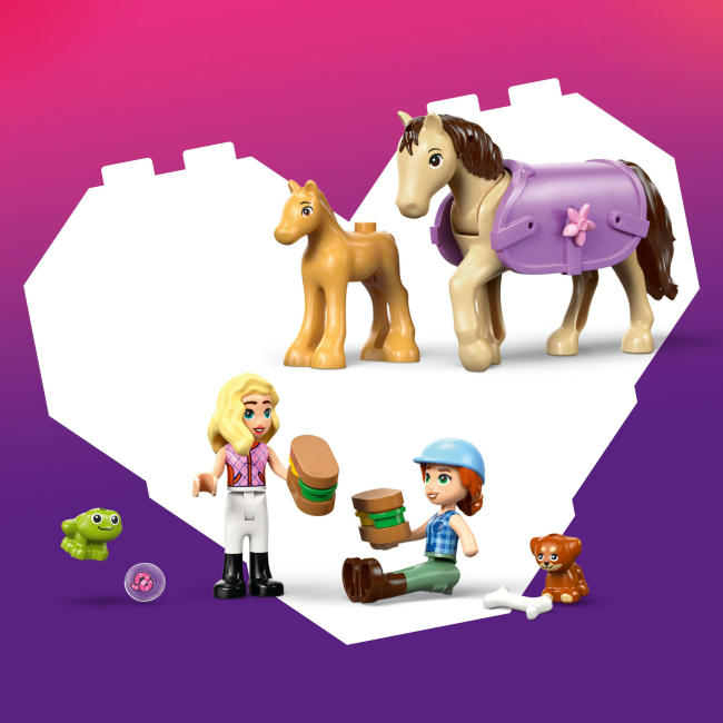 Конструкторы LEGO - Конструктор LEGO Friends Прицеп для лошади и жеребенка (42695)#7