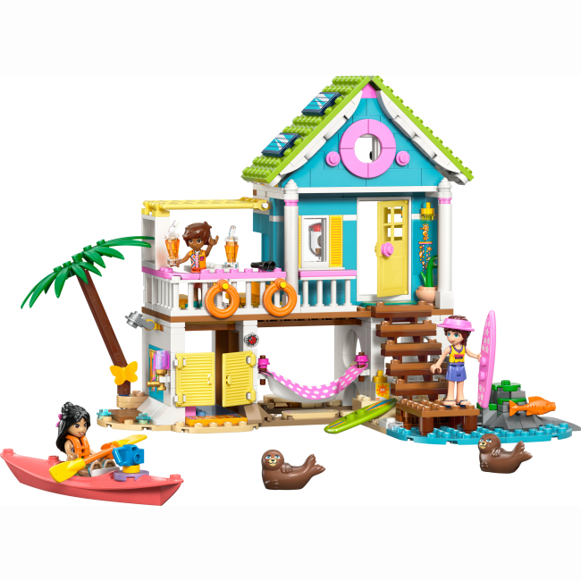 Конструкторы LEGO - Конструктор LEGO Friends Пляжный домик с морскими котиками (42699)#2