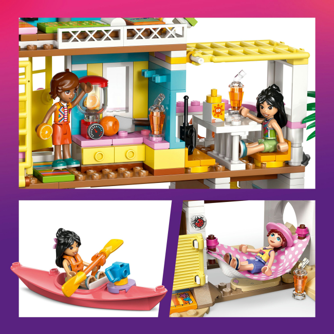 Конструкторы LEGO - Конструктор LEGO Friends Пляжный домик с морскими котиками (42699)#6