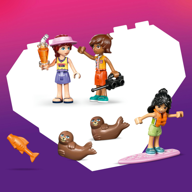 Конструкторы LEGO - Конструктор LEGO Friends Пляжный домик с морскими котиками (42699)#7