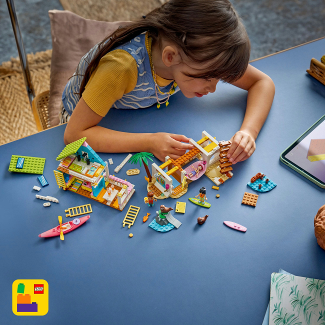 Конструкторы LEGO - Конструктор LEGO Friends Пляжный домик с морскими котиками (42699)#8