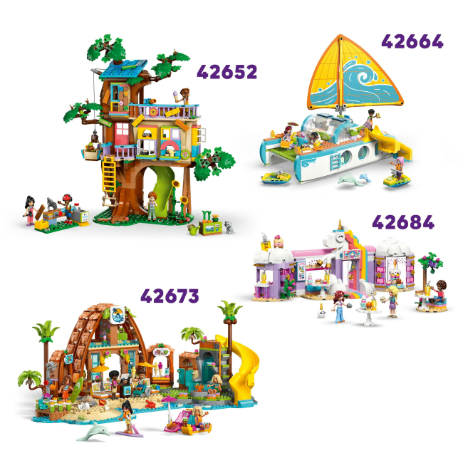 Конструкторы LEGO - Конструктор LEGO Friends Пляжный домик с морскими котиками (42699)#9