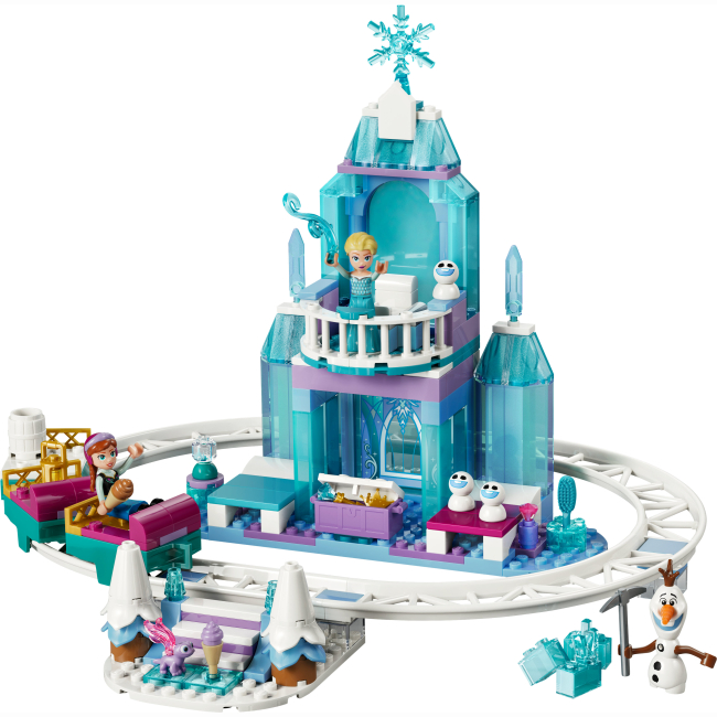 Конструкторы LEGO - Конструктор LEGO Disney Frozen Ледяной дворец Эльзы и веселое катание на санках (43281)#2