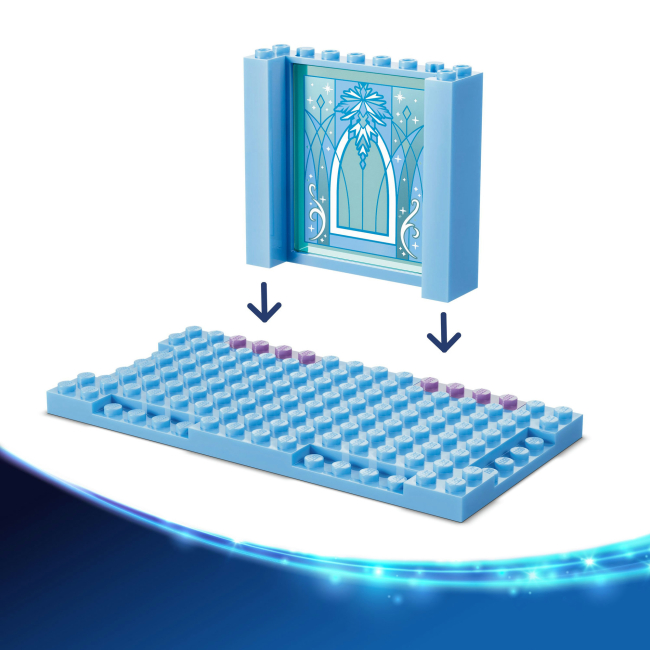 Конструкторы LEGO - Конструктор LEGO Disney Frozen Ледяной дворец Эльзы и веселое катание на санках (43281)#5