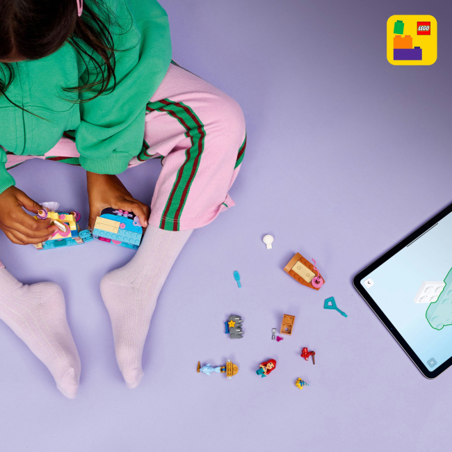 Конструкторы LEGO - Конструктор LEGO Disney Princess Очаровательный минидворец Ариэль (43285)#8