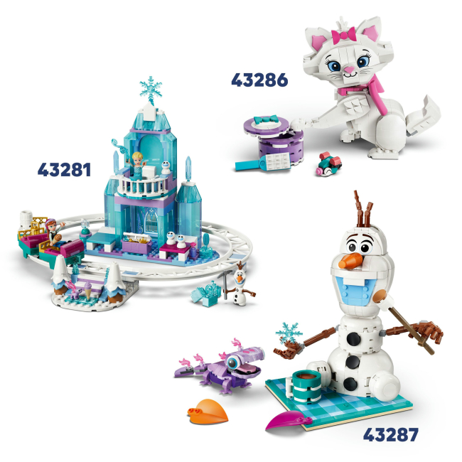 Конструкторы LEGO - Конструктор LEGO Disney Princess Очаровательный минидворец Ариэль (43285)#9