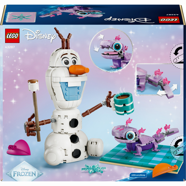 Конструкторы LEGO - Конструктор LEGO Disney Frozen Веселье на пикнике Олафа и Бруни (43287)#3