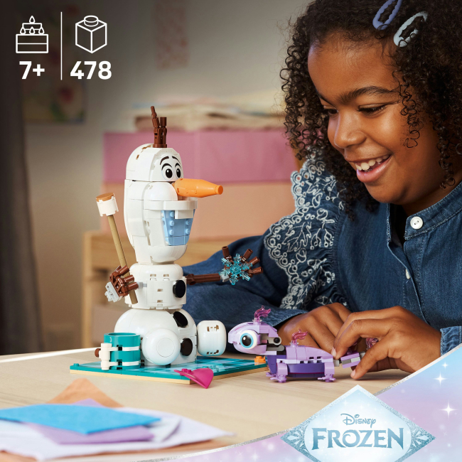 Конструкторы LEGO - Конструктор LEGO Disney Frozen Веселье на пикнике Олафа и Бруни (43287)#4