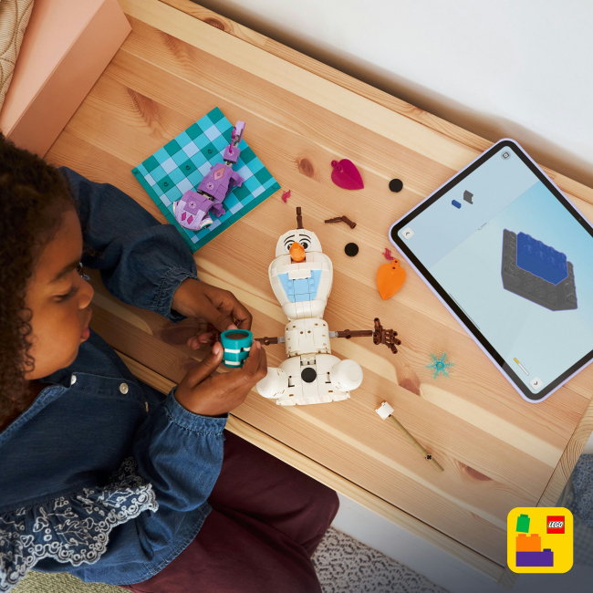 Конструкторы LEGO - Конструктор LEGO Disney Frozen Веселье на пикнике Олафа и Бруни (43287)#8