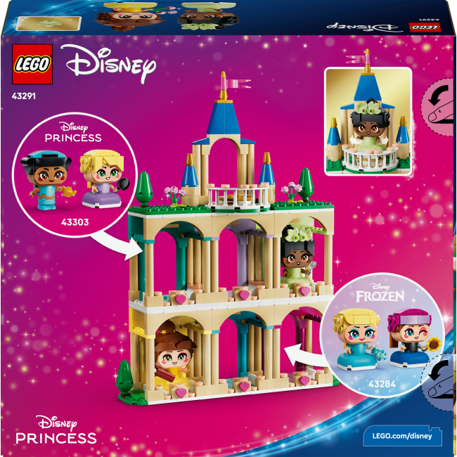 Конструкторы LEGO - Конструктор LEGO Disney Princess Минипринцессы Бель и Тиана с замком (43291)#3