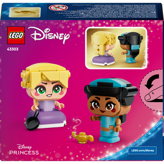 Конструкторы LEGO - Конструктор LEGO Disney Princess Минипринцессы Жасмин и Рапунцель (43303)#3