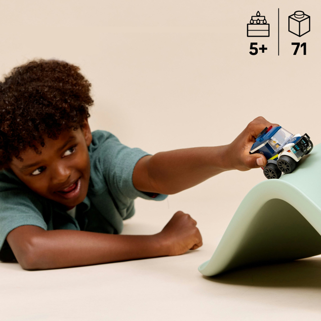 Конструкторы LEGO - Конструктор LEGO City Автомобили — Полицейский грузовик (60481)#4