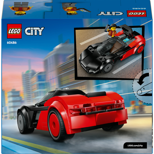 Конструкторы LEGO - Конструктор LEGO City Электрический суперкар (60486)#3