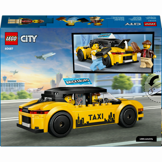 Конструкторы LEGO - Конструктор LEGO City Желтое такси (60487)#3