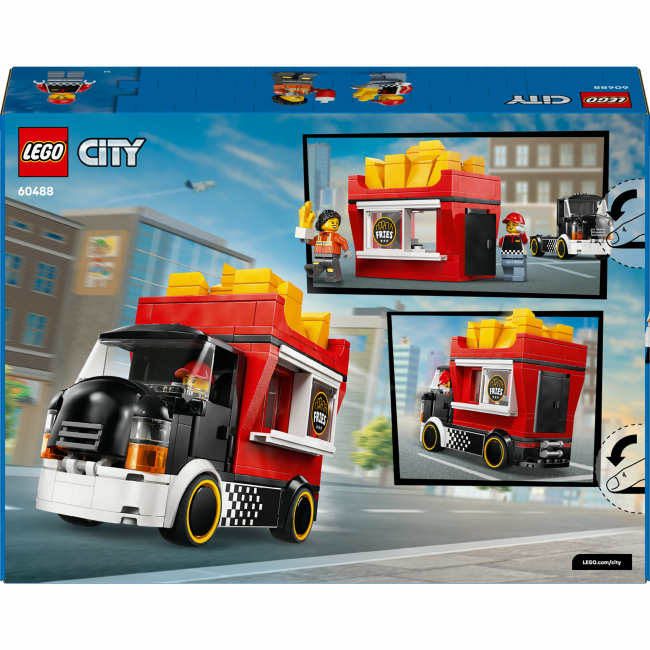 Конструкторы LEGO - Конструктор LEGO City Грузовик с картофелем фри (60488)#3