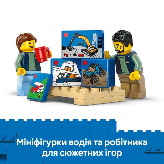 Конструктори LEGO - Конструктор LEGO City: Фургон LEGO (60500)#8