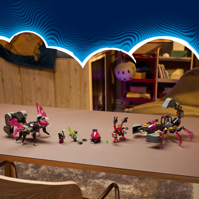 Конструкторы LEGO - Конструктор LEGO DREAMZzz Кошмарный землекоп-скорпион (71513)#6