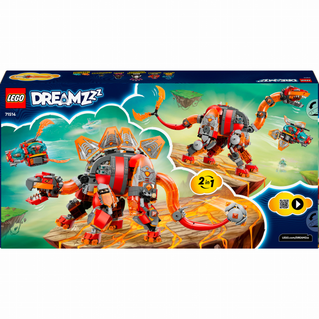 Конструктори LEGO - Конструктор LEGO DREAMZzz Джет-динозавр (71514)#3