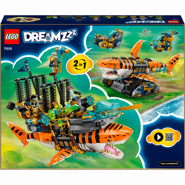Конструкторы LEGO - Конструктор LEGO DREAMZzz Танкер тигровая акула (71515)#3