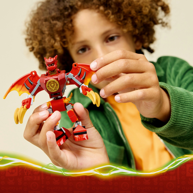 Конструкторы LEGO - Конструктор LEGO NINJAGO Боевой набор работа Дракона Кая (71851)#5