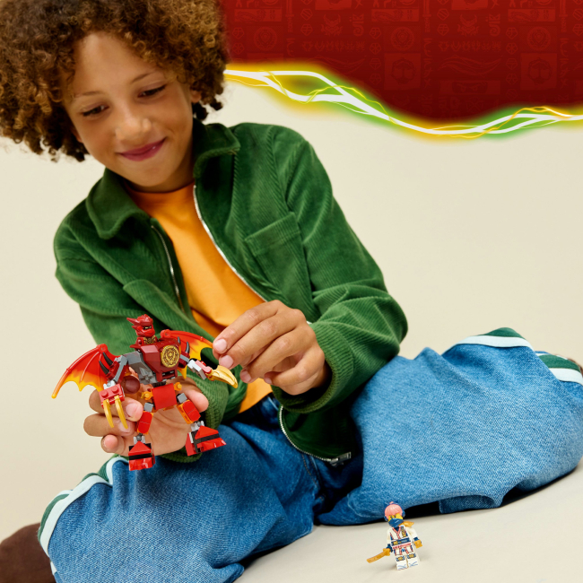 Конструкторы LEGO - Конструктор LEGO NINJAGO Боевой набор работа Дракона Кая (71851)#6