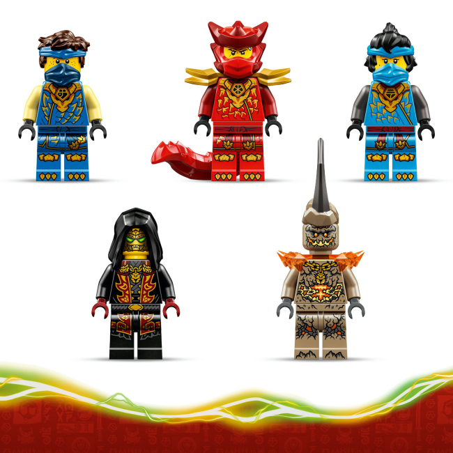 Конструкторы LEGO - Конструктор LEGO NINJAGO Автомобиль-трансформер Джея (71856)#7