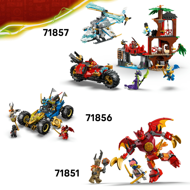 Конструктори LEGO - Конструктор LEGO NINJAGO Дракон життя (71859)#5