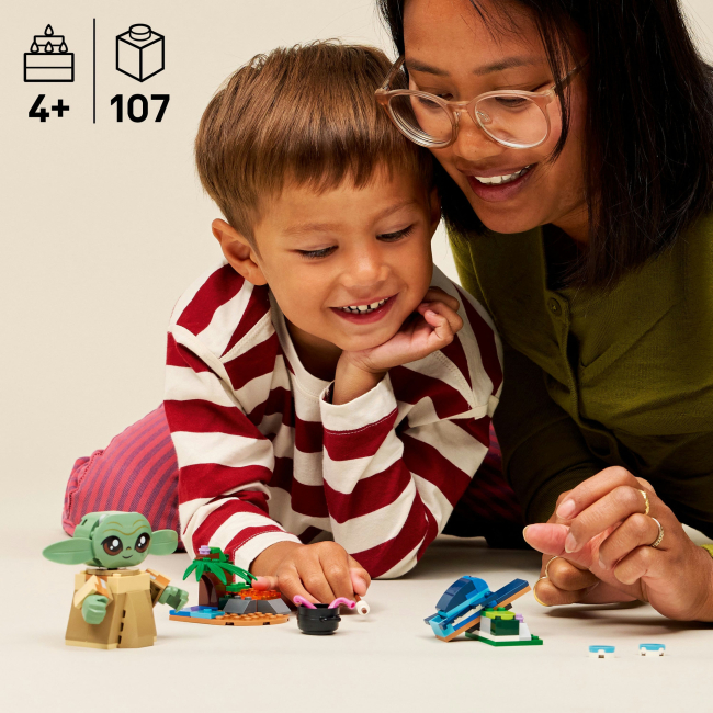 Конструкторы LEGO - Конструктор LEGO Star Wars Семейный дом Грогу (75443)#4