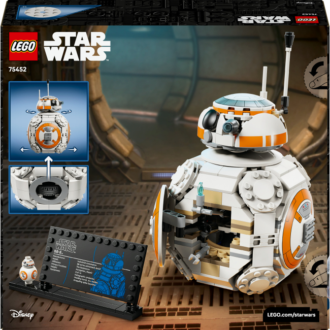 Конструкторы LEGO - Конструктор LEGO Star Wars Дроид-астромеханик BB-8 (75452)#3