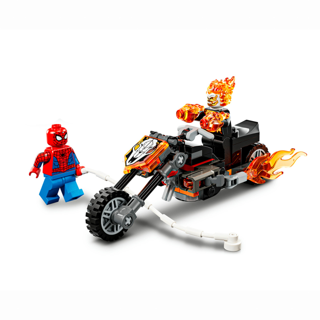 Конструктори LEGO - Конструктор LEGO Marvel Людина-павук vs. Примарний вершник на мотоциклі (76335)#2