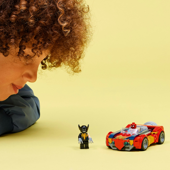 Конструкторы LEGO - Конструктор LEGO Marvel Автомобиль Человека-паука vs. Отравленный Росомаха (76336)#8