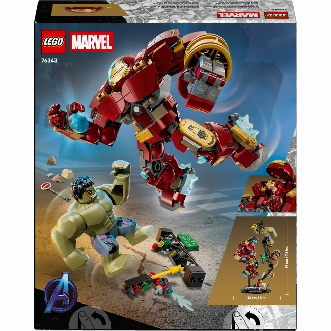 Конструктори LEGO - Конструктор LEGO Marvel Легендарна битва: Халкбастер vs. Халк (76343)#3