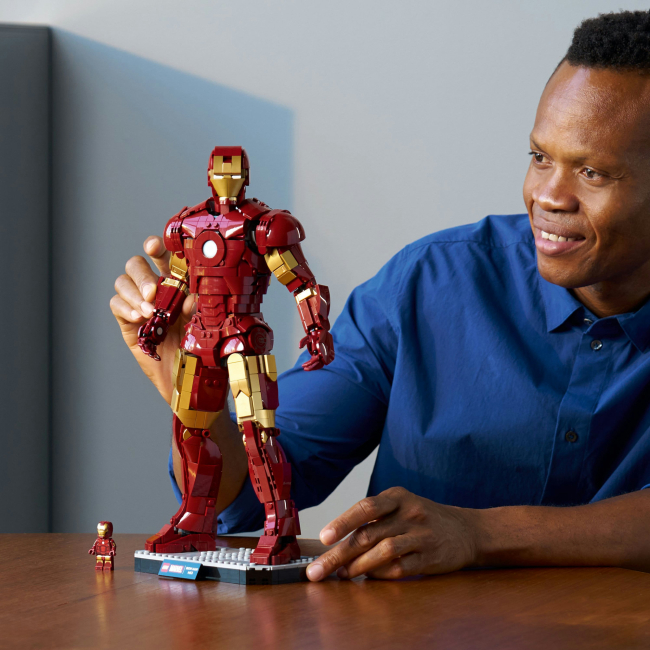 Конструктори LEGO - Конструктор LEGO Marvel Залізна Людина в броні Mark 3. Колекційний набір (76344)#5