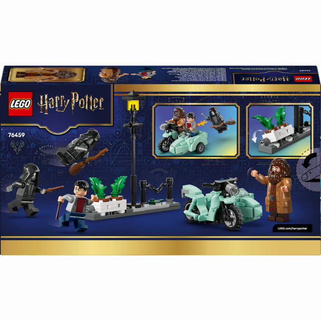 Конструктори LEGO - Конструктор LEGO Harry Potter Геґрід і Гаррі: Втеча з Тисової вулиці (76459)#3