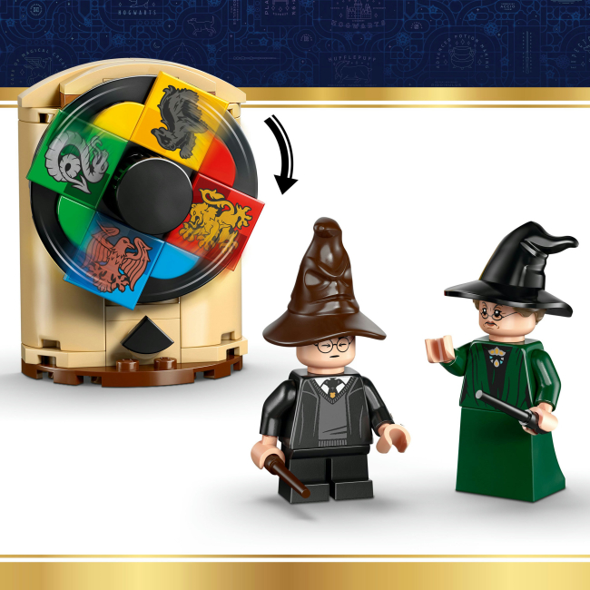 Конструктори LEGO - Конструктор LEGO Harry Potter Замок Гоґвортс: Церемонія розподілу по факультетах (76460)#5