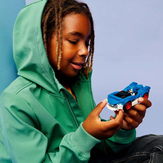 Конструкторы LEGO - Конструктор LEGO Sonic the Hedgehog Соник: спидстер «Молния» (77117)#6