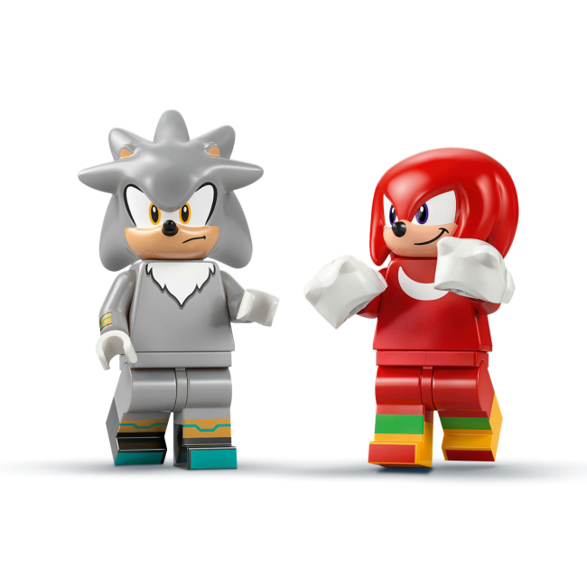 Конструктори LEGO - Конструктор LEGO Sonic the Hedgehog Автомобіль Сільвера vs. монстр вантажівки Наклза (77118)#7
