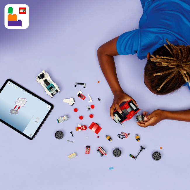 Конструктори LEGO - Конструктор LEGO Sonic the Hedgehog Автомобіль Сільвера vs. монстр вантажівки Наклза (77118)#8