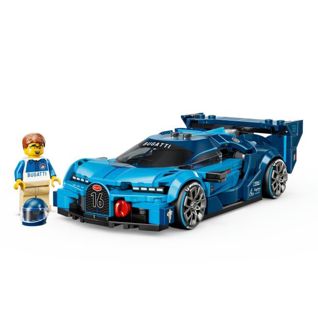Конструкторы LEGO - Конструктор LEGO Speed Champions Спортивный автомобиль Bugatti Vision Gran Turismo Hyper (77253)#2