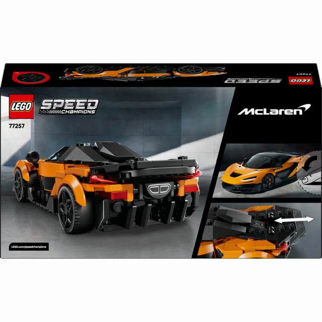 Конструкторы LEGO - Конструктор LEGO Speed Champions McLaren W1 (77257)#3