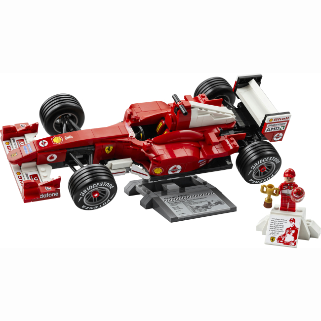 Конструктори LEGO - Конструктор LEGO Icons Ferrari F2004 and Michael Schumacher (11375)#2