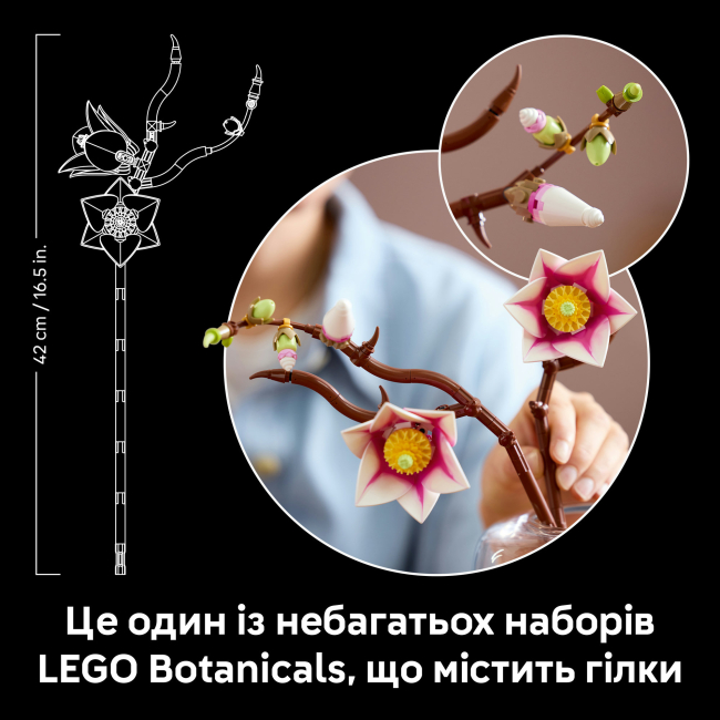 Конструкторы LEGO - Конструктор LEGO Botanicals Magnolia Branches (11510)#8