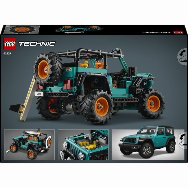 Конструкторы LEGO - Конструктор LEGO Technic Внедорожник Jeep Wrangler Rubicon (42227)#3