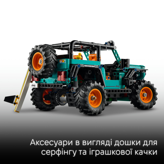Конструкторы LEGO - Конструктор LEGO Technic Внедорожник Jeep Wrangler Rubicon (42227)#7
