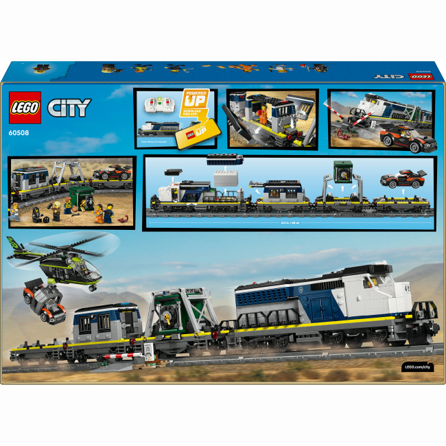 Конструктори LEGO - Конструктор LEGO City Пограбування поліцейського поїзда (60508)#3