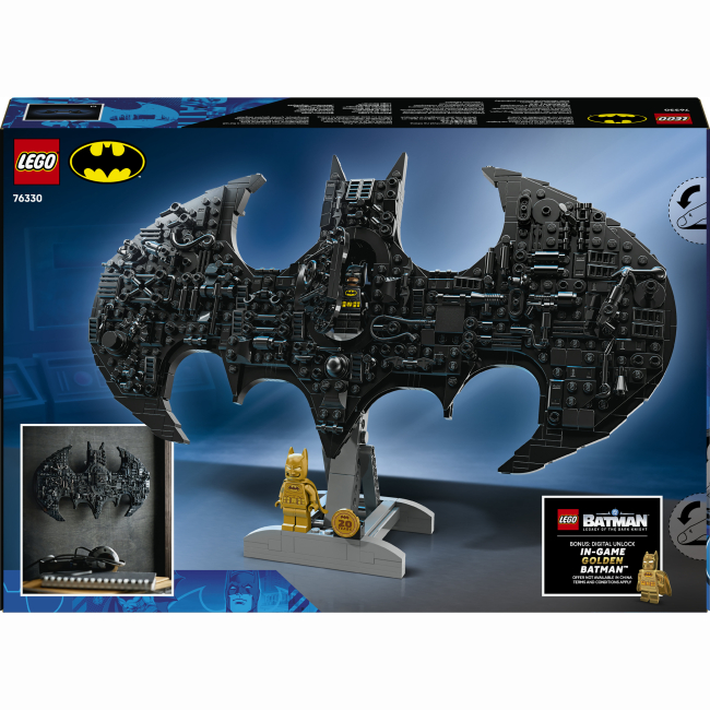 Конструктори LEGO - Конструктор LEGO DC Batman: Логотип Бетмена (76330)#3